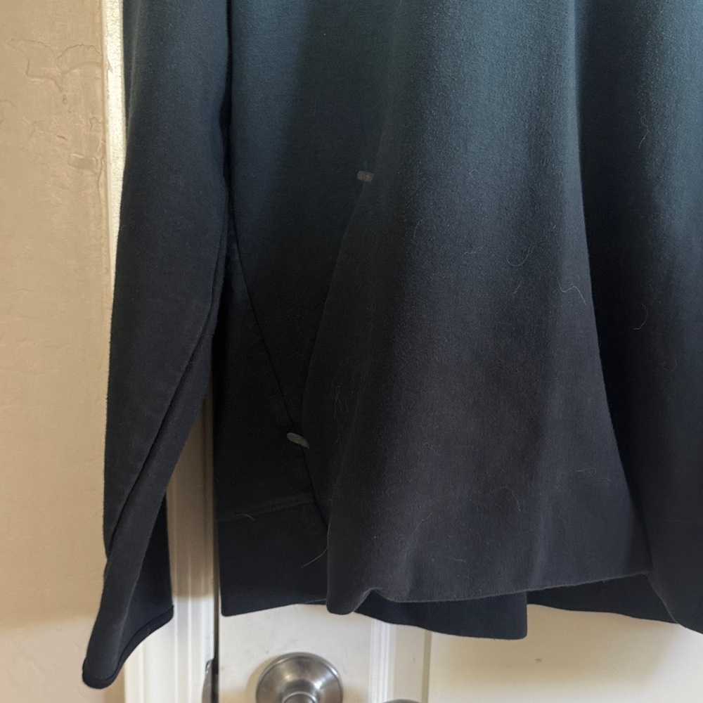 Old Navy Gradient Teal and Black Hoodie / W23 - Picture 3 of 4